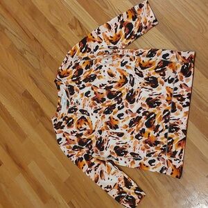 Womens' Multicolor Patterned Top